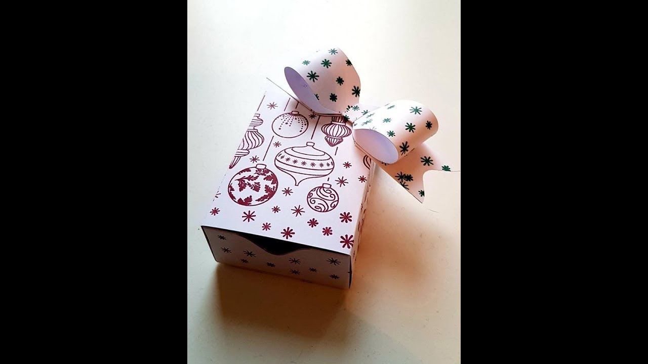 Tuto-Vidéo: Mini boite d'allumettes par Le Plaisir de Créer