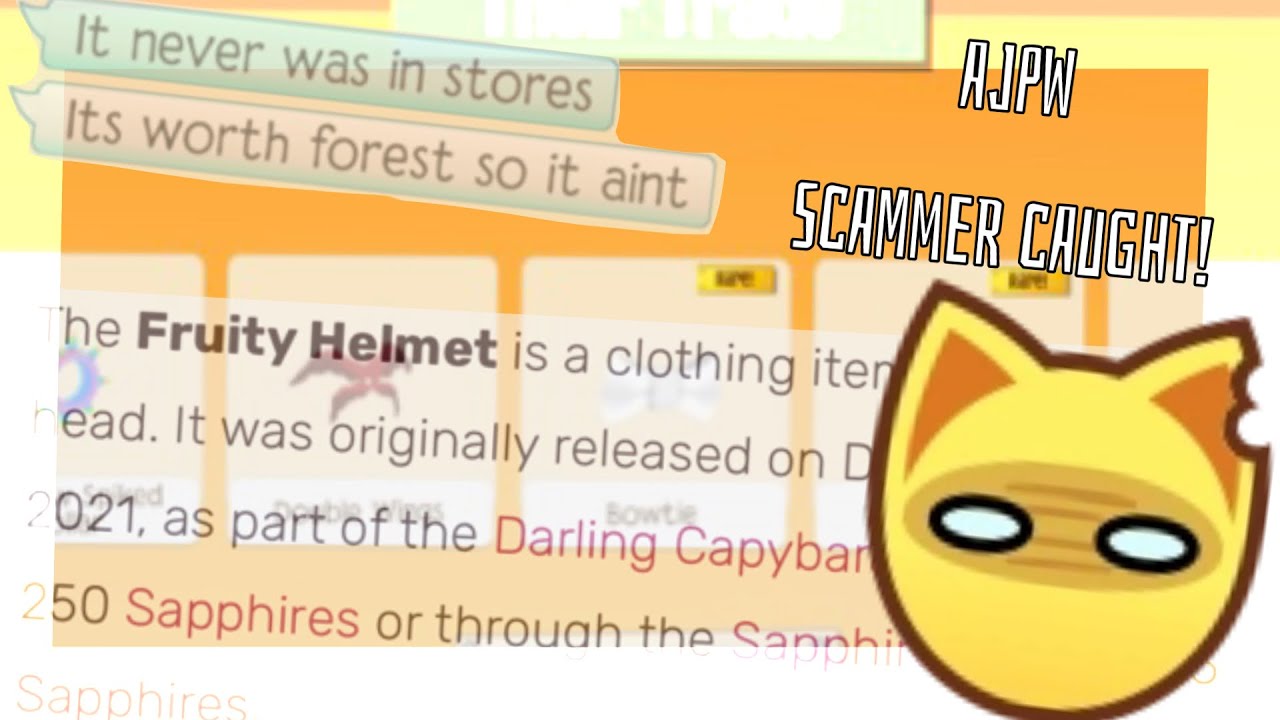 AJPW Scammer Caught//Animal Jam