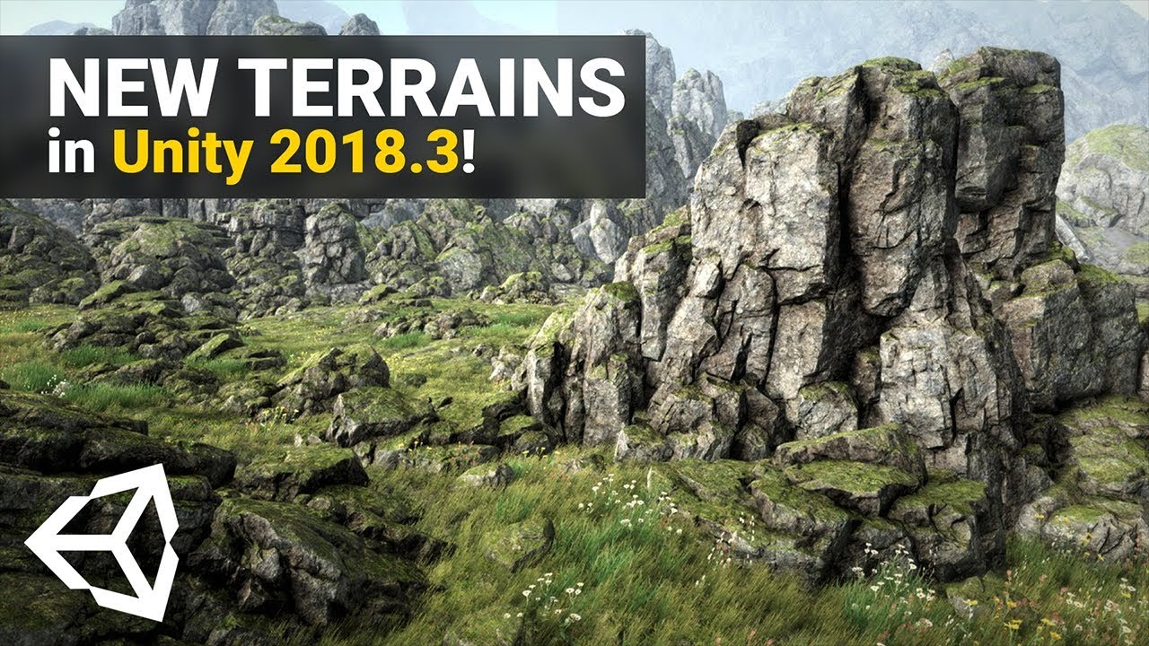 NEW TERRAIN SYSTEM in Unity 2018.3! | Overview + Tutorial