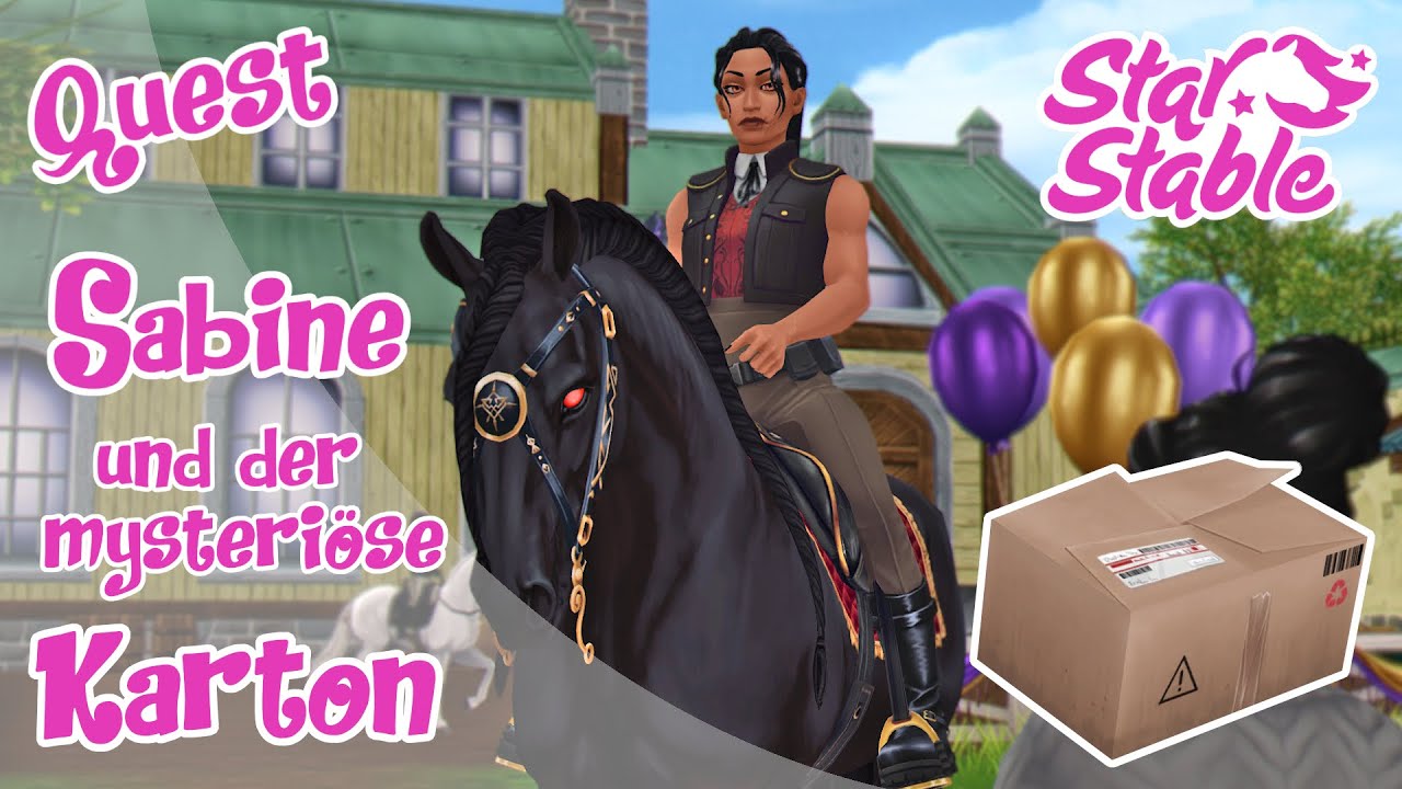 Star Stable [SSO] Sabine und der mysteri&ouml;se Karton (Quest)