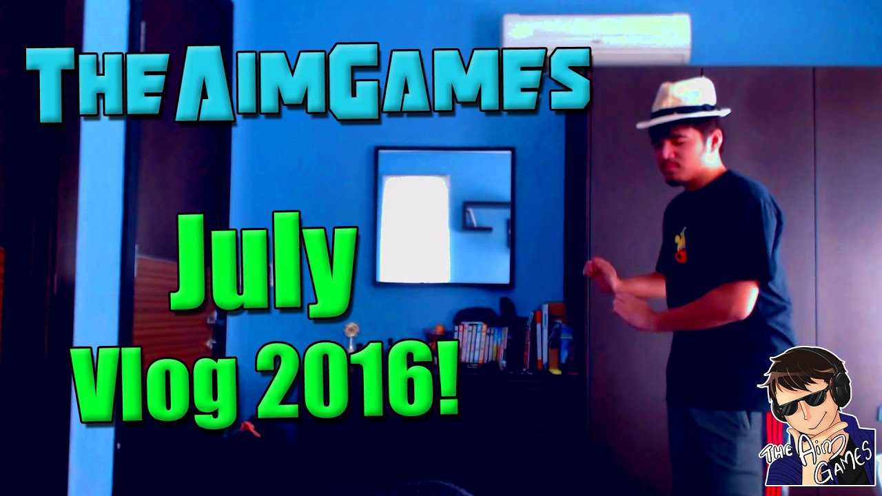 TheAimGames July Vlog 2016 - Roast Yourself Challenge?!