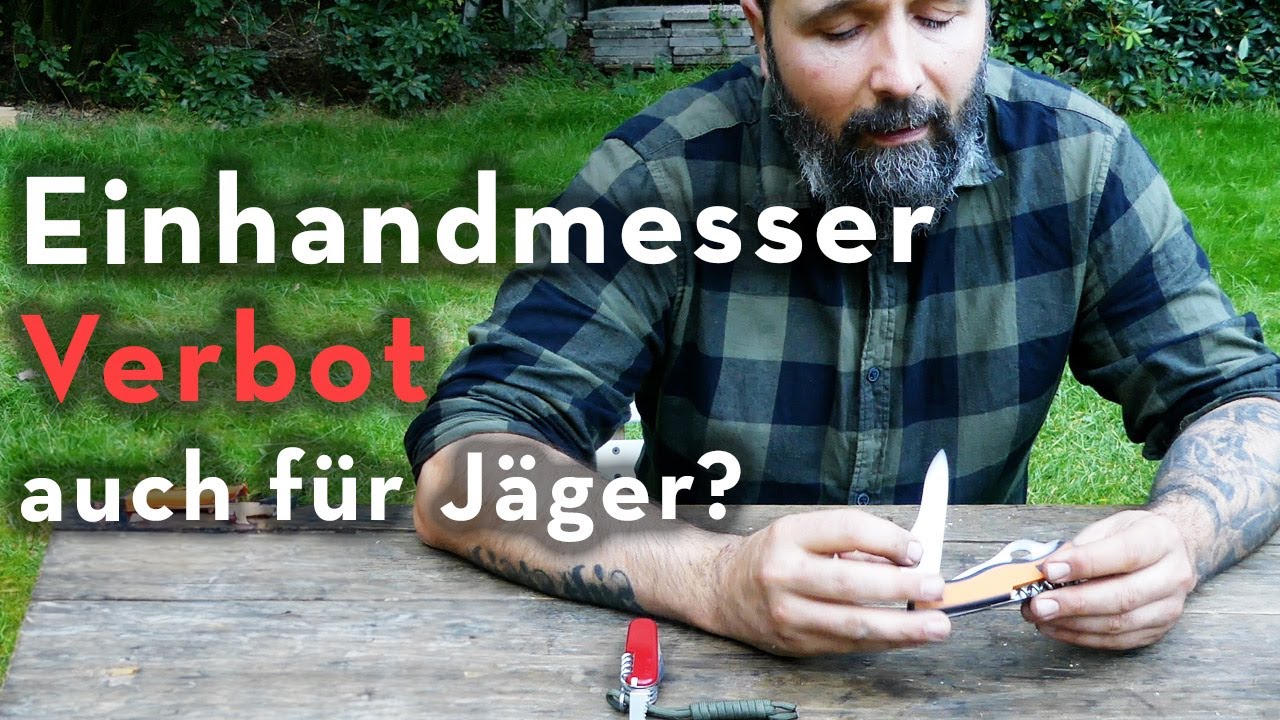 Waffengesetz: Einhandmesser-Verbot &sect;42a - Ausnahme f&uuml;r J&auml;ger??
