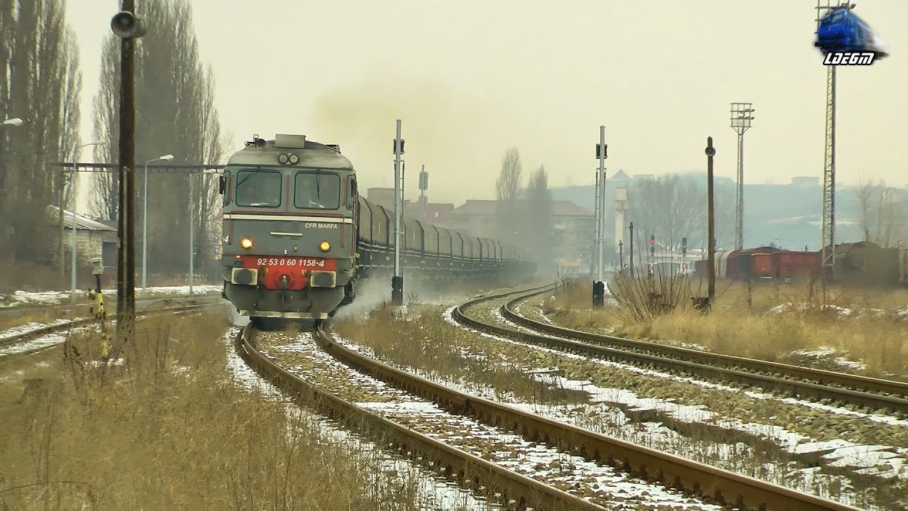 DA 60-1158-4 cu/with Mecanic Super Engineer & Marfar CFR MARFA Coal Train in Oradea [Winter Edition]