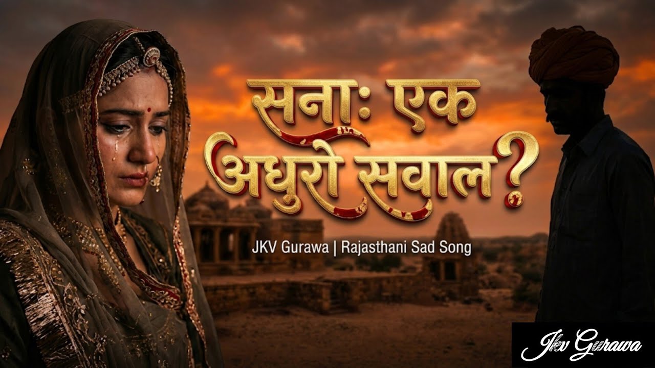 रूला देगा यह राजस्थानी गीत | Shana: Ek Adhuro Sawal (सना: एक अधुरो सवाल) - JKV Gurawa |