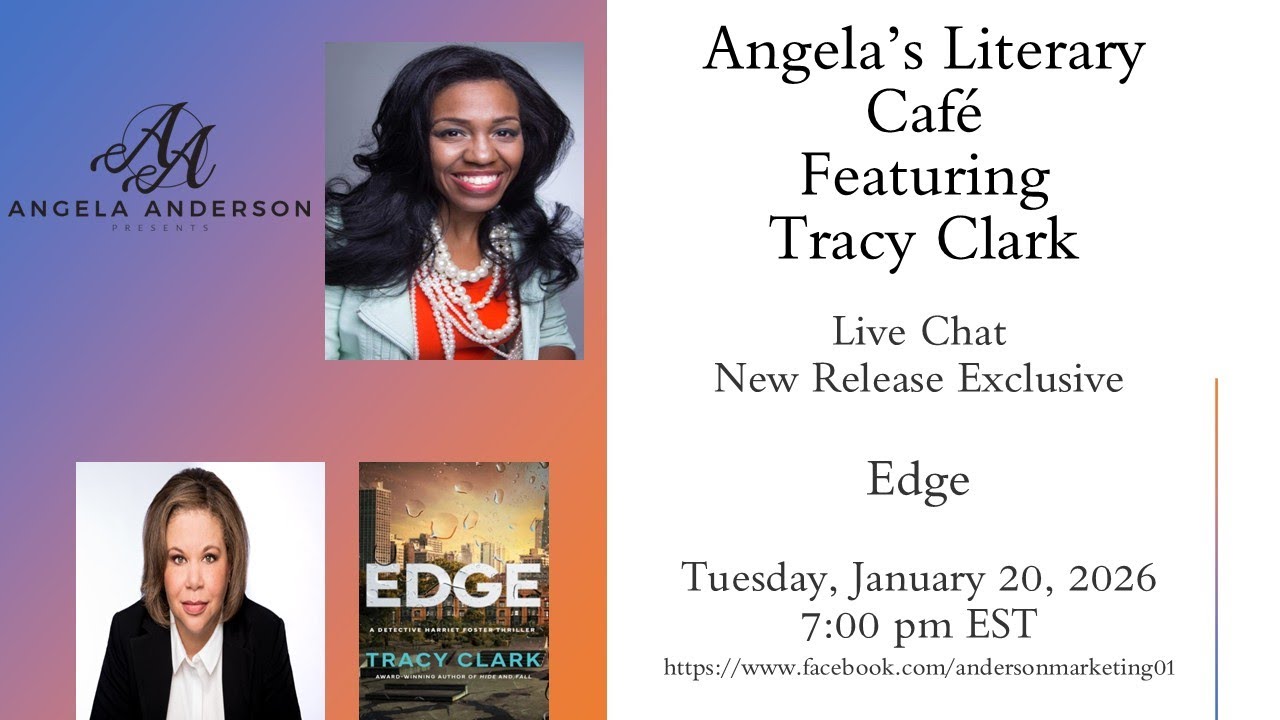 Angela's Literary Cafe' with Tracy Clark