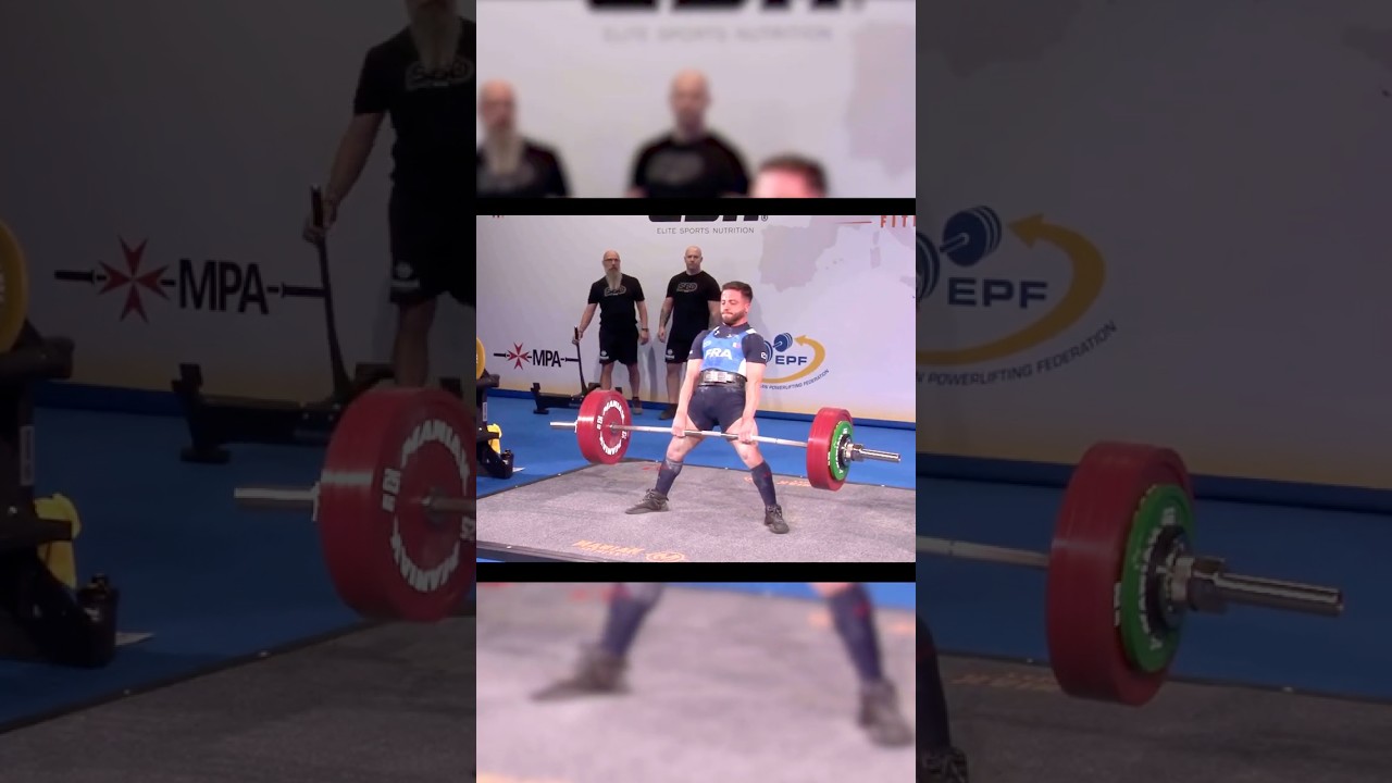 Antoine Garcia champion d’Europe -59kgs ! #ffforce #powerlifting