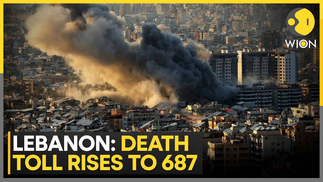 Israeli Airstrikes Hit Lebanon: Hezbollah Rains 200 Rockets At Israel | WION