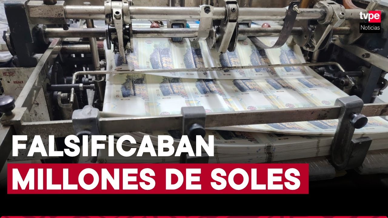 SMP: PNP interviene banda que falsificaba billetes para enviarlos a Bolivia
