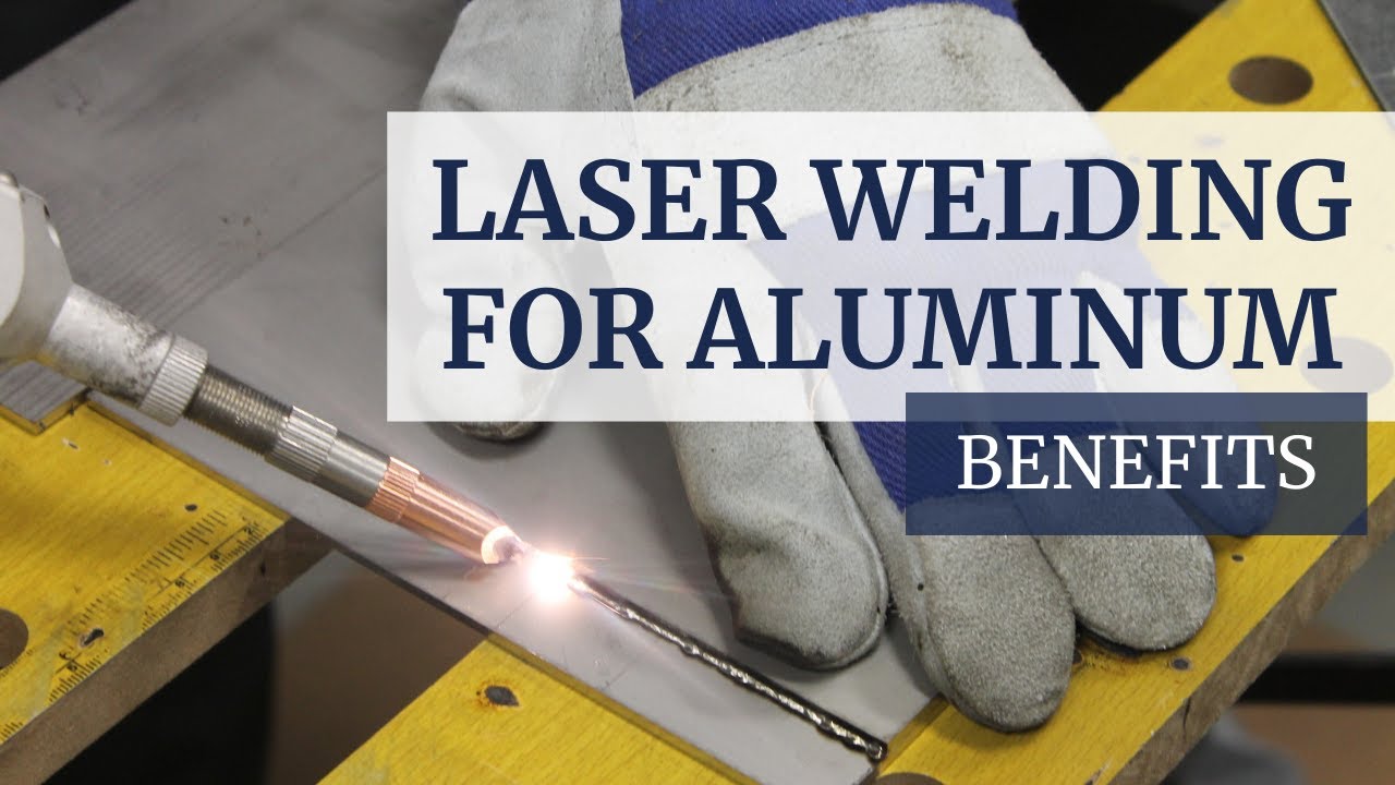Welding aluminum parts with laser