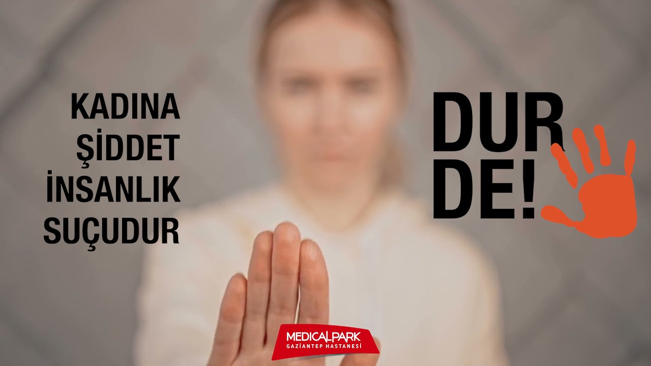 Kadına Şiddet İnsanlık Su&ccedil;udur.