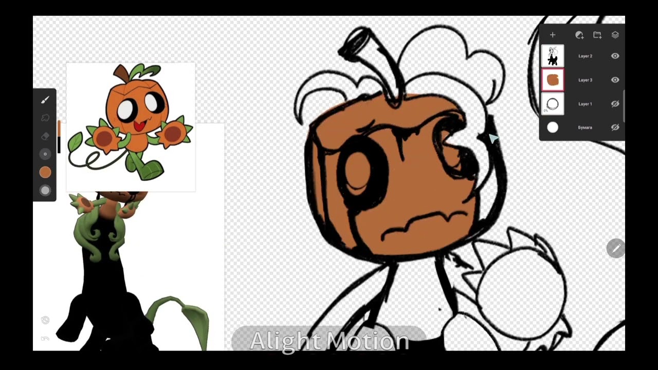 Here's gourdy speed paint or smth xd