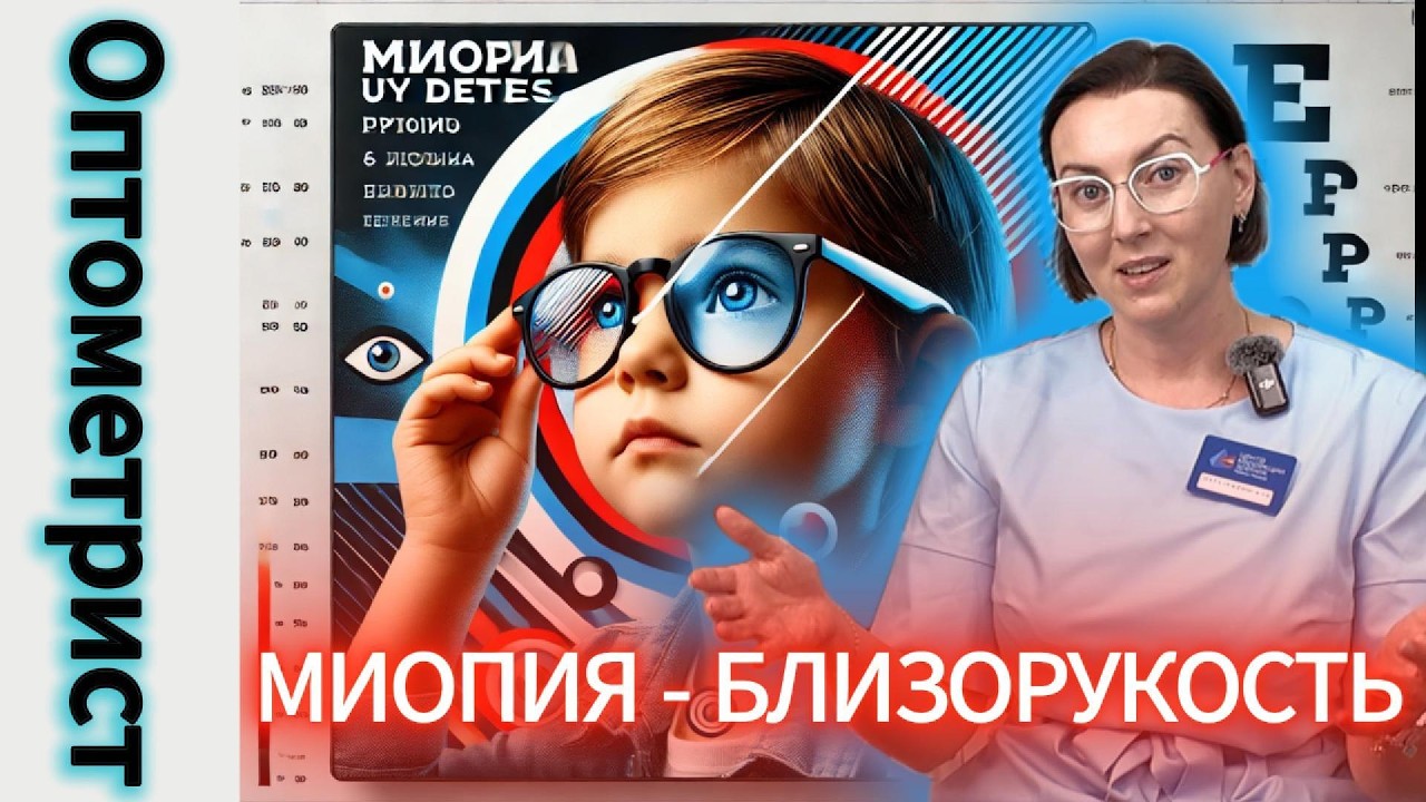 Миопия - Близорукость. Неприятные последствия ношения неполной коррекции зрения