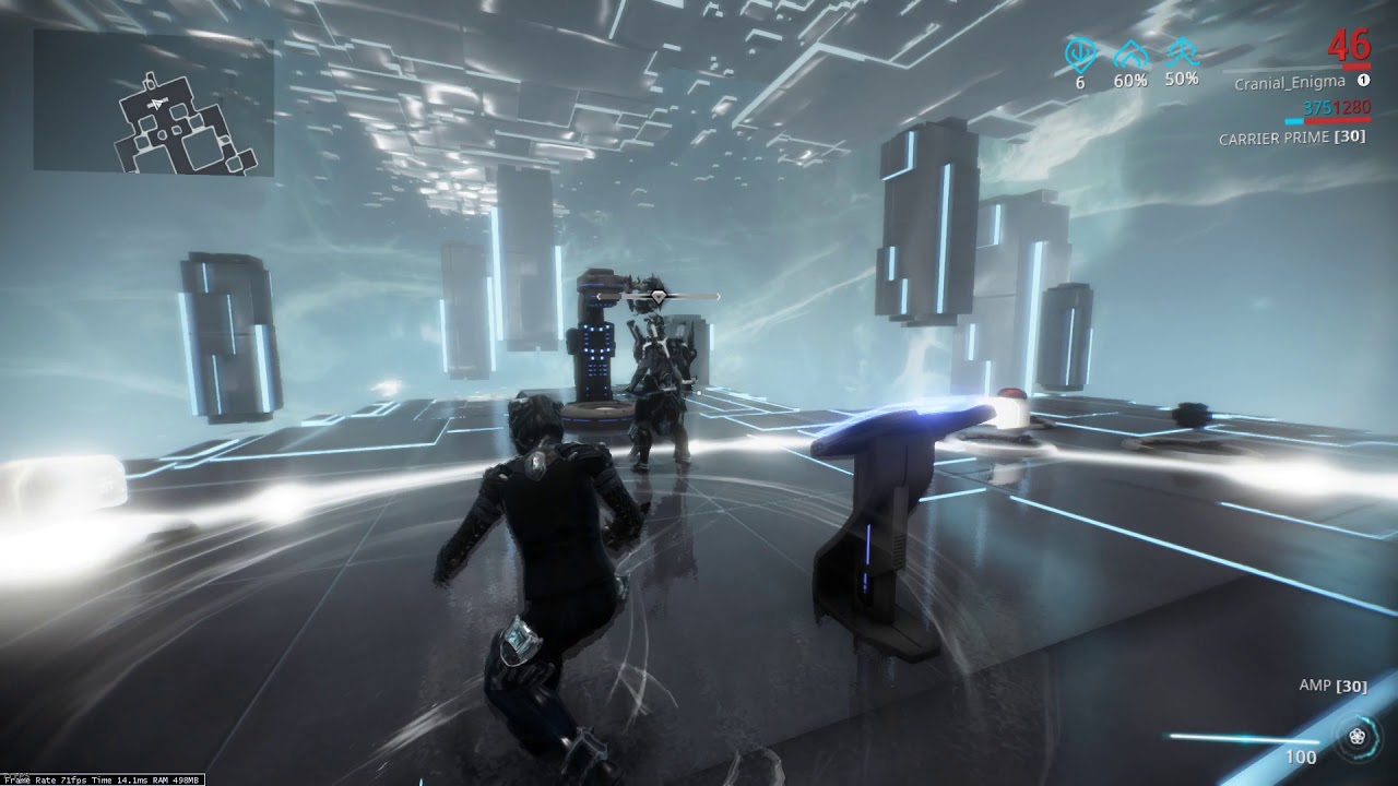 Warframe Shwaak Prism Shraksun Scaffold Juttni Brace testing