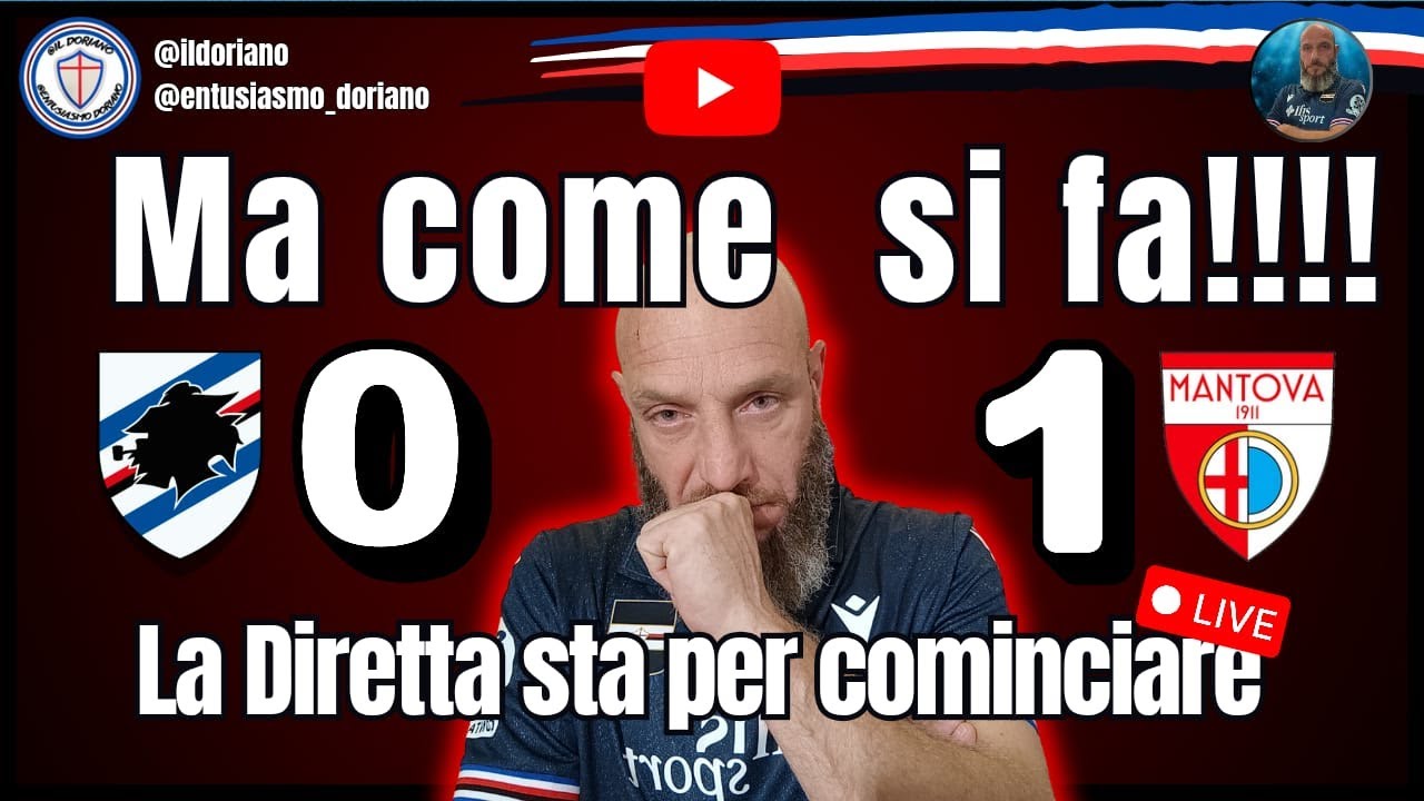 🔴Domenica Blucerchiata live NON SI PUO' ANDARE AVANTI COSI 🔴🤬🤬