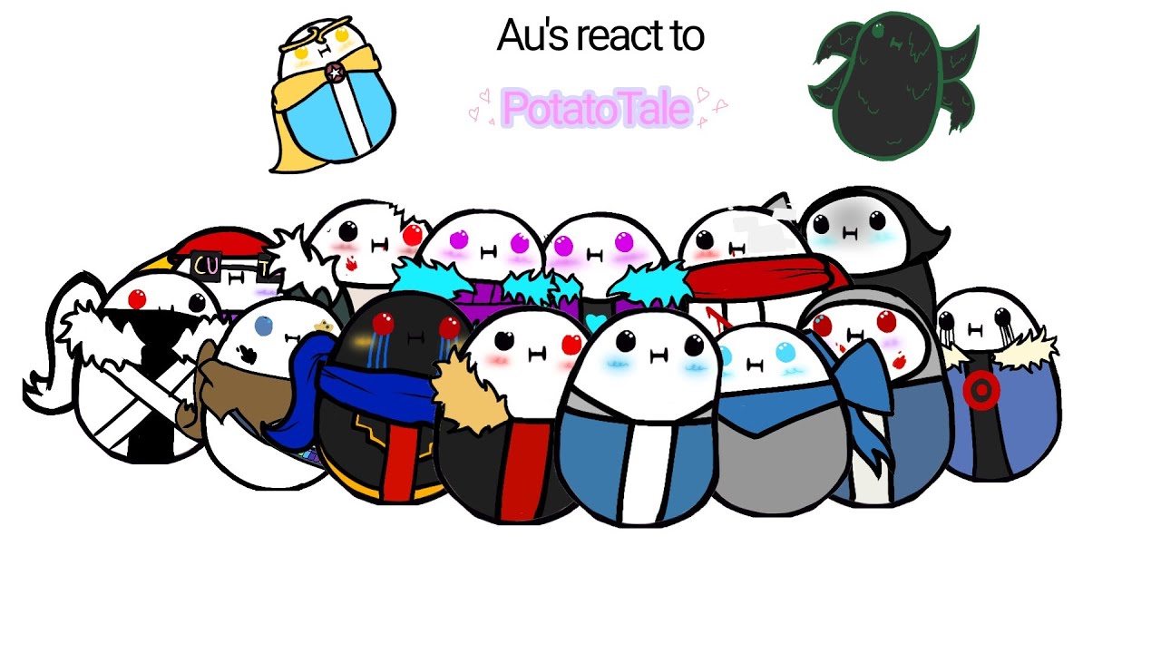 Sans au's react to PotatoTale (?)  • gacha club • original • read desc