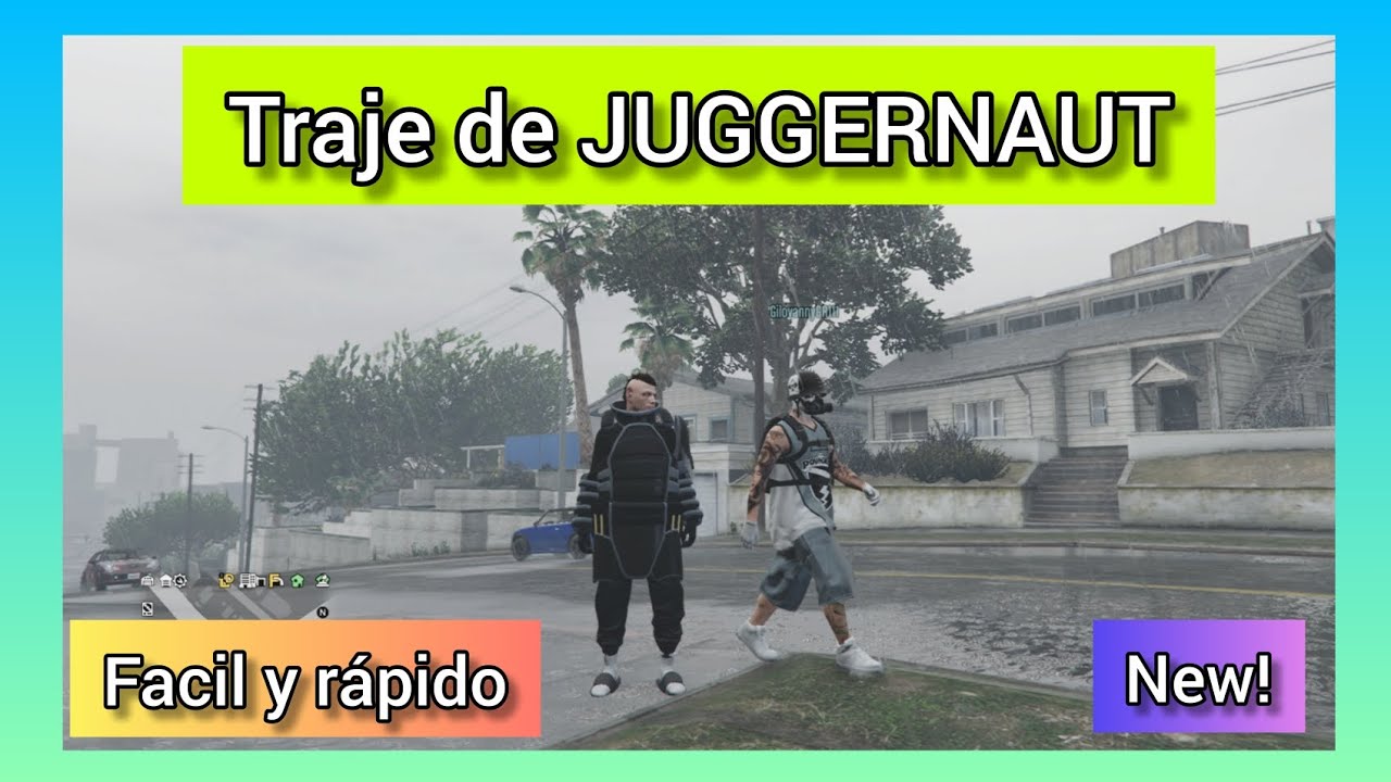 cómo sacar el traje de JUGGERNAUT gta v online /FACIL Y RAPIDO/cualquier plataforma