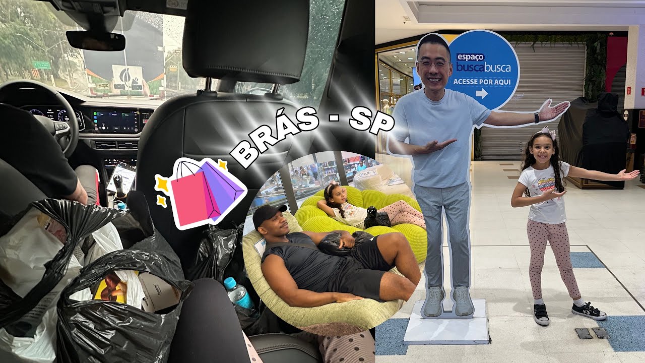 ENTRAMOS NO BRÁS CONFIANTES…SAÍMOS EXAUSTOS!! 😅🛍️