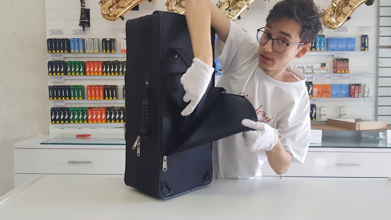 Unboxing do Saxofone Alto Prateado Eagle SAX510S