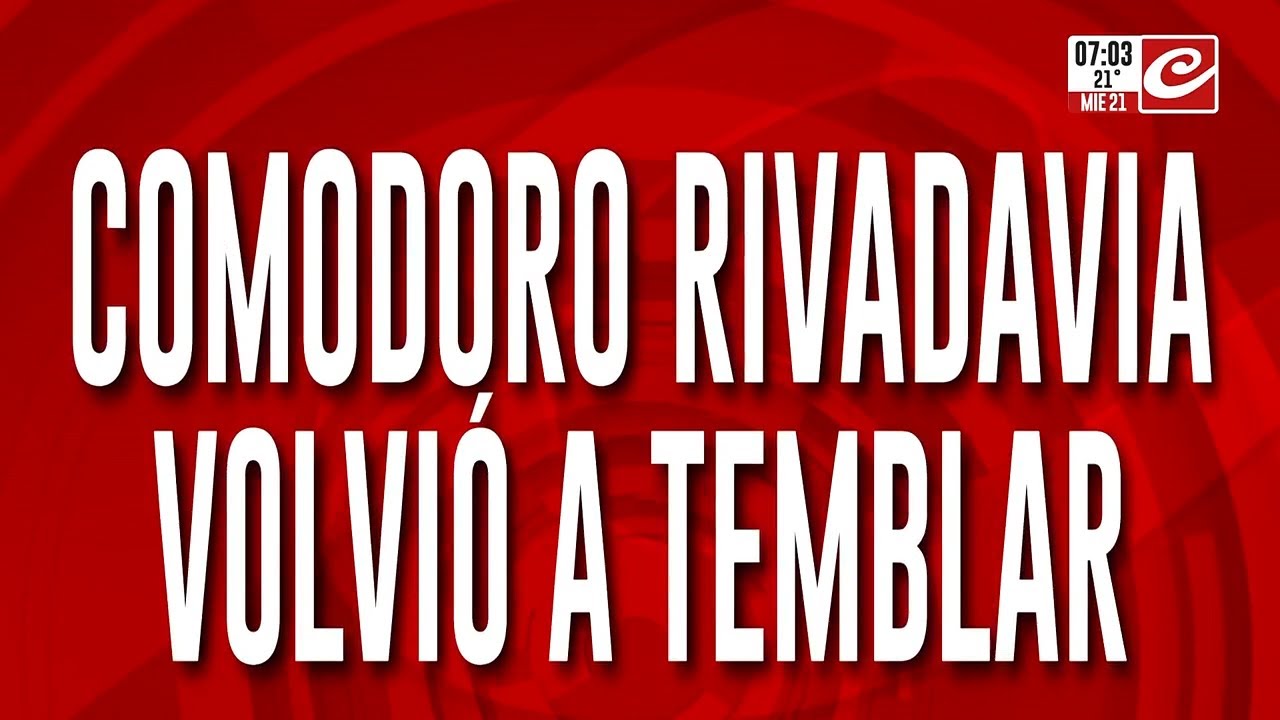 Comodoro Rivadavia volvió a temblar: devastadoras imágenes del desastre