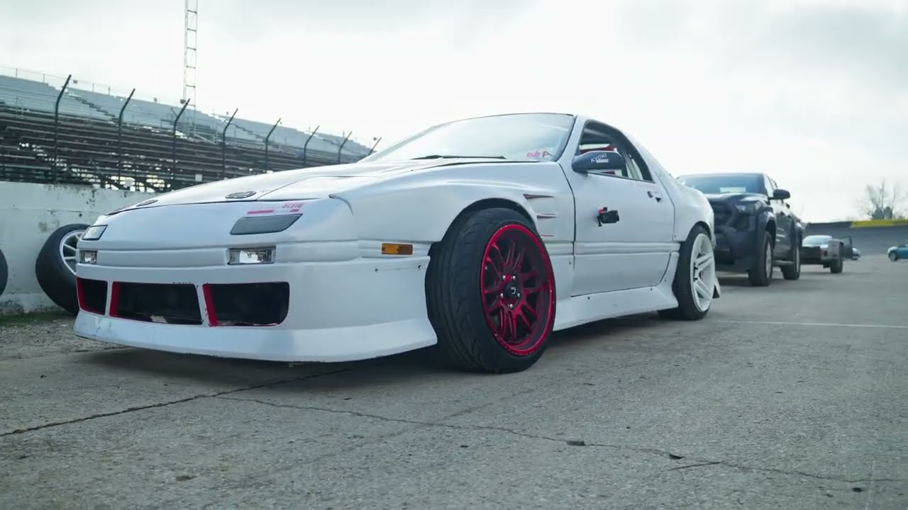 RX7 Drifting | RAW FC3S Drift
