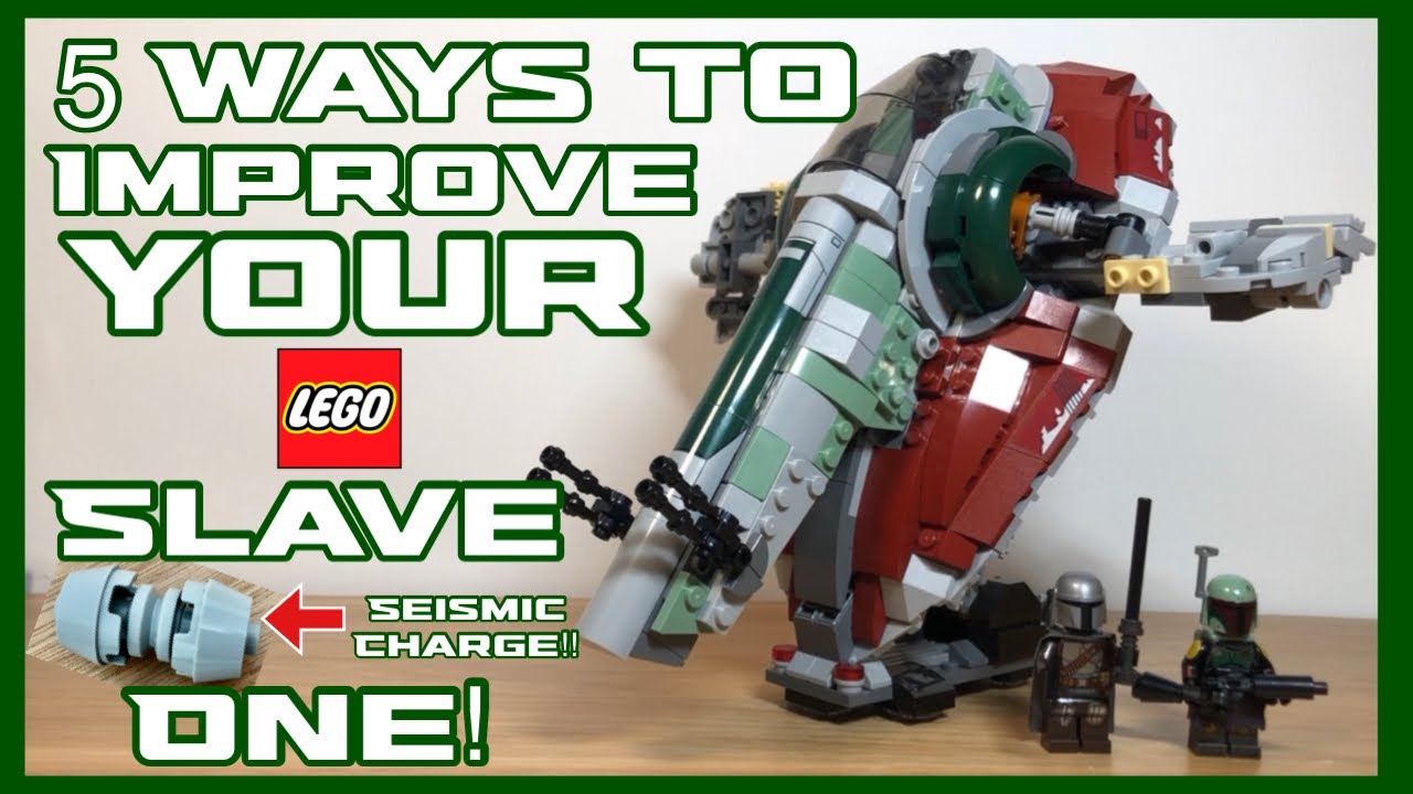 5 Ways To Improve the LEGO 2021 Boba Fett's Starship!! (Set 75312)