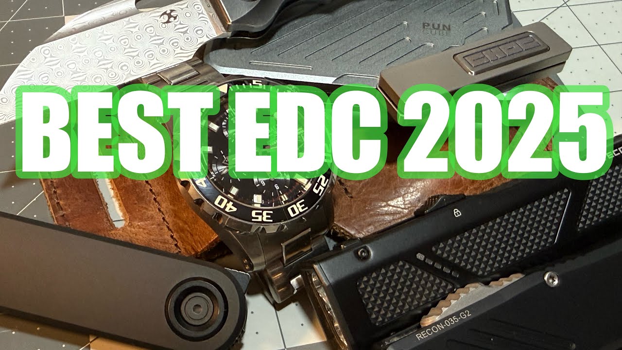 ЛУЧШИЕ EDC 2025 - GUARDIAN TACTICAL - KANSEPT - OLIGHT - NITECORE - PUNCUBE