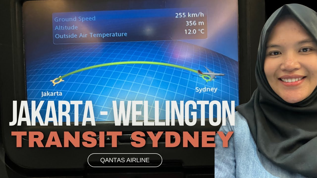 Cara Transit di Sydney Airport dari Jakarta Menuju Wellington New Zealand dengan Pesawat Qantas