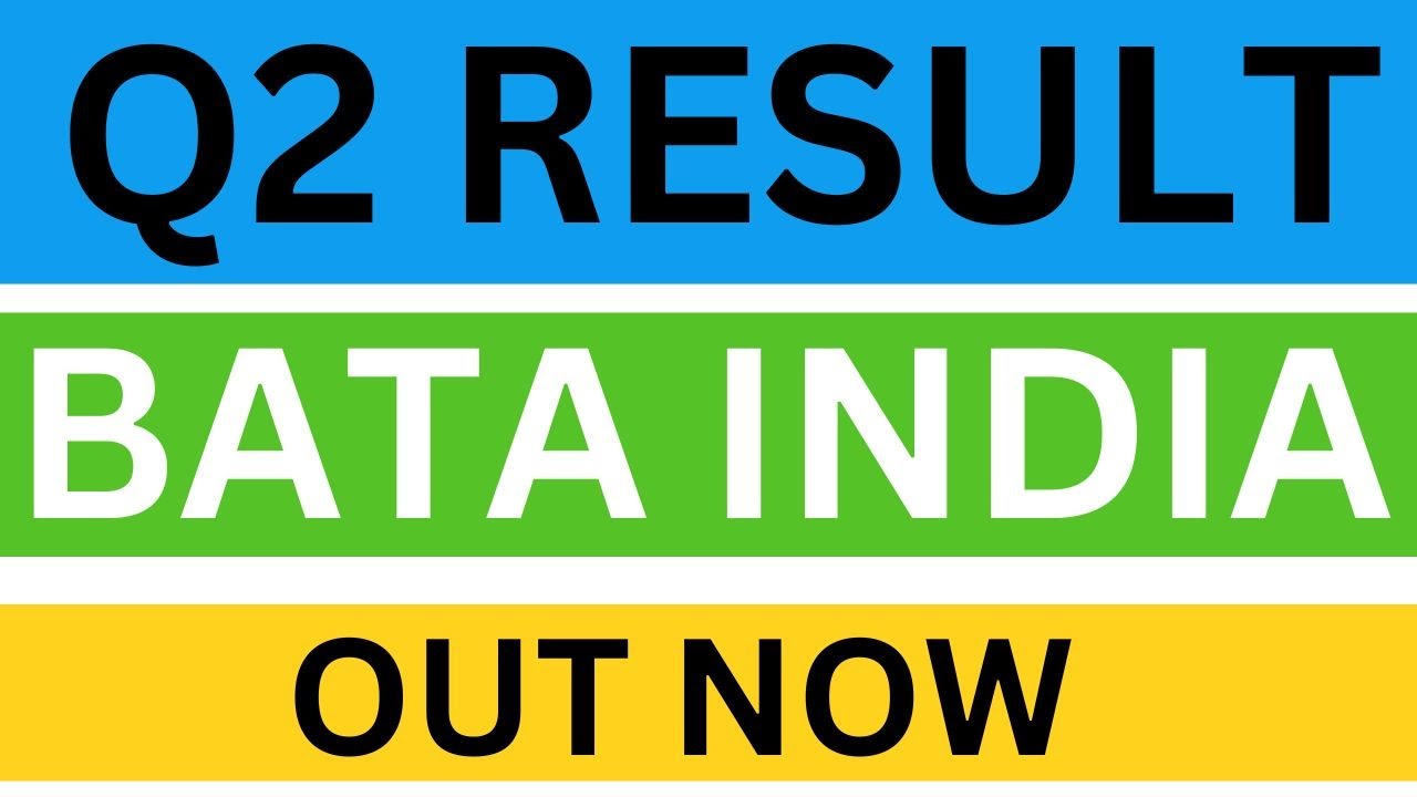 BATA INDIA Q2 RESULTS OUT NOW