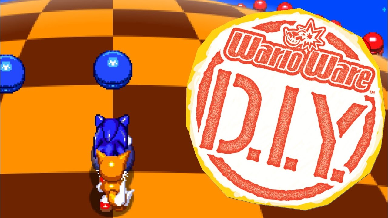 Blue Spheres (Sonic 3) - WarioWare D.I.Y. cover