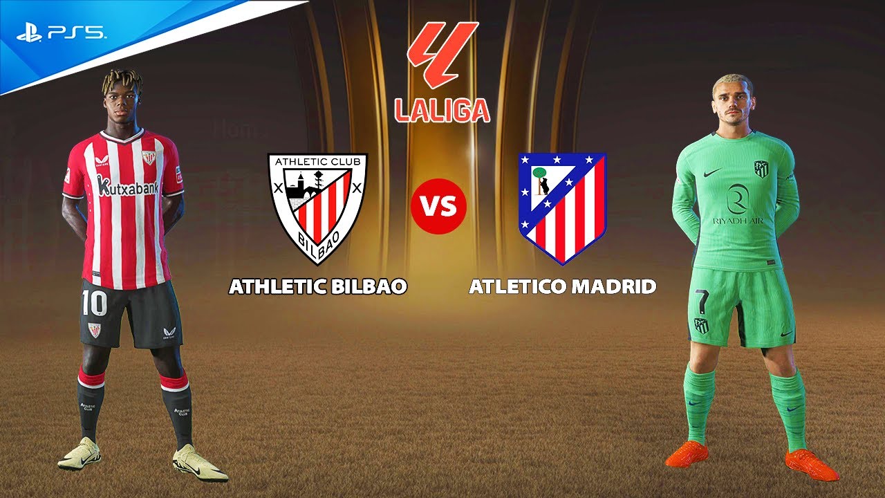 FC 24 | ATHLETIC BILBAO VS ATLETICO MADRID |  LA LIGA MATCH 24/25  [4K60]