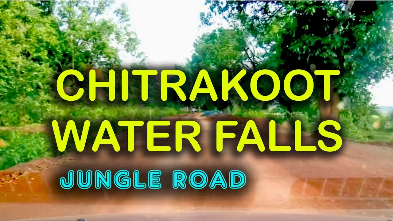 Bhanpuri Bastar to Chitrakoot Water falls Chattisgarh lust green jungle village road july 2018