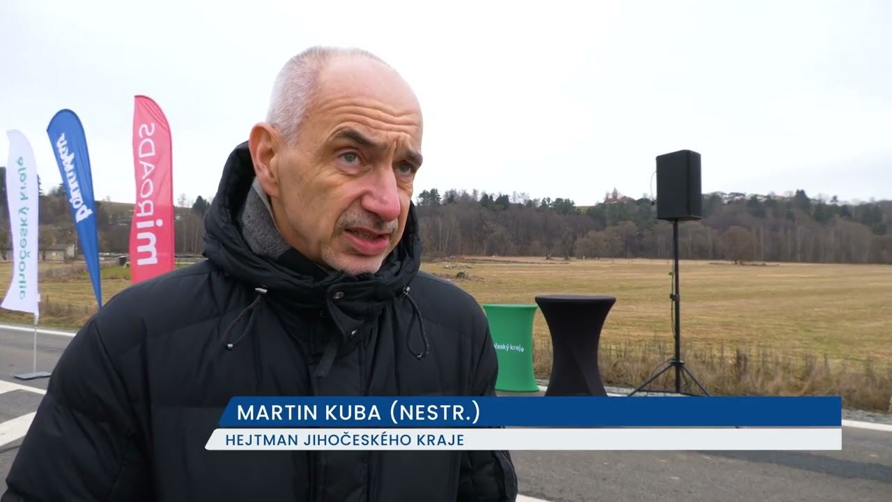 Druhá část obchvatu Kaplice je v provozu, doprava v centru je klidnější a bezpečnější
