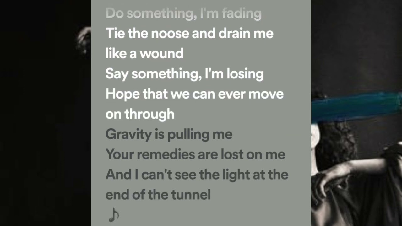 10) Holding Absence - Gravity (lyrics)