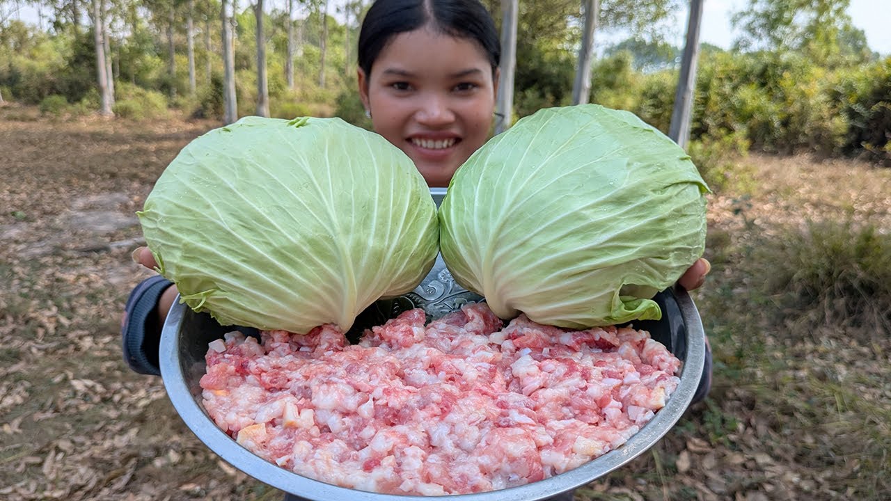 Tasty Fried Pork with Cabbage | Healthy Cabbage Recipe for Lunch