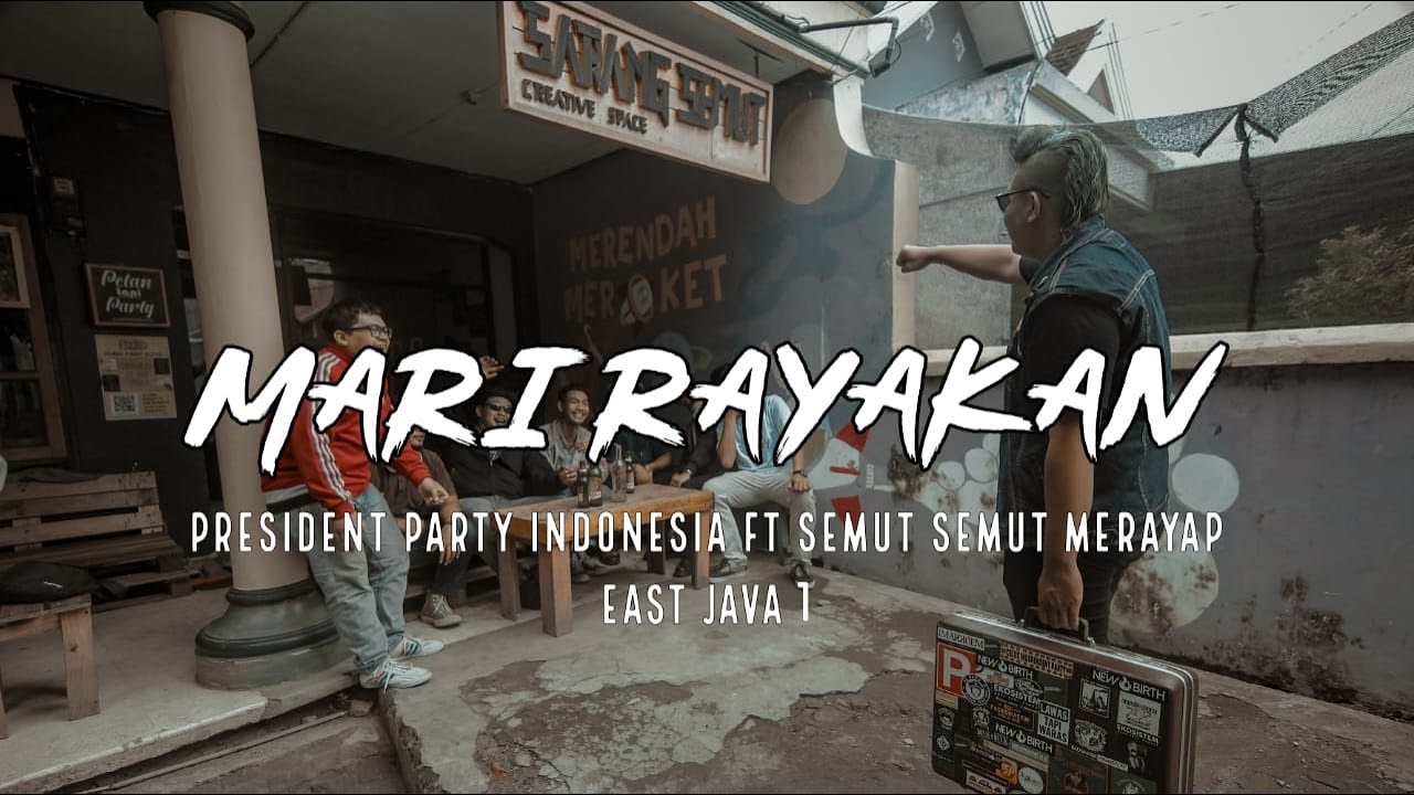 Presiden Party Indonesia Ft Semut Semut Merayap - East Java 1 