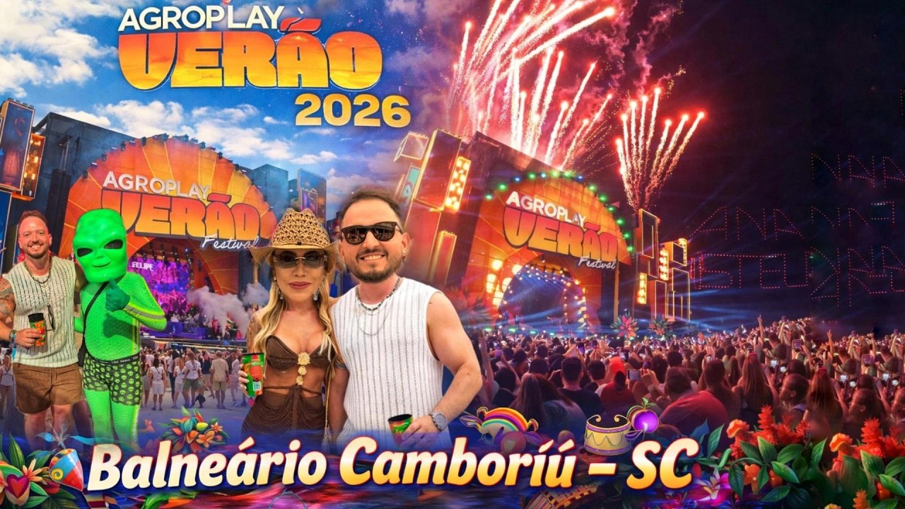 Maior carnaval sertanejo do Brasil em Balneário Camboriú - 350 mil pessoas #agroplay