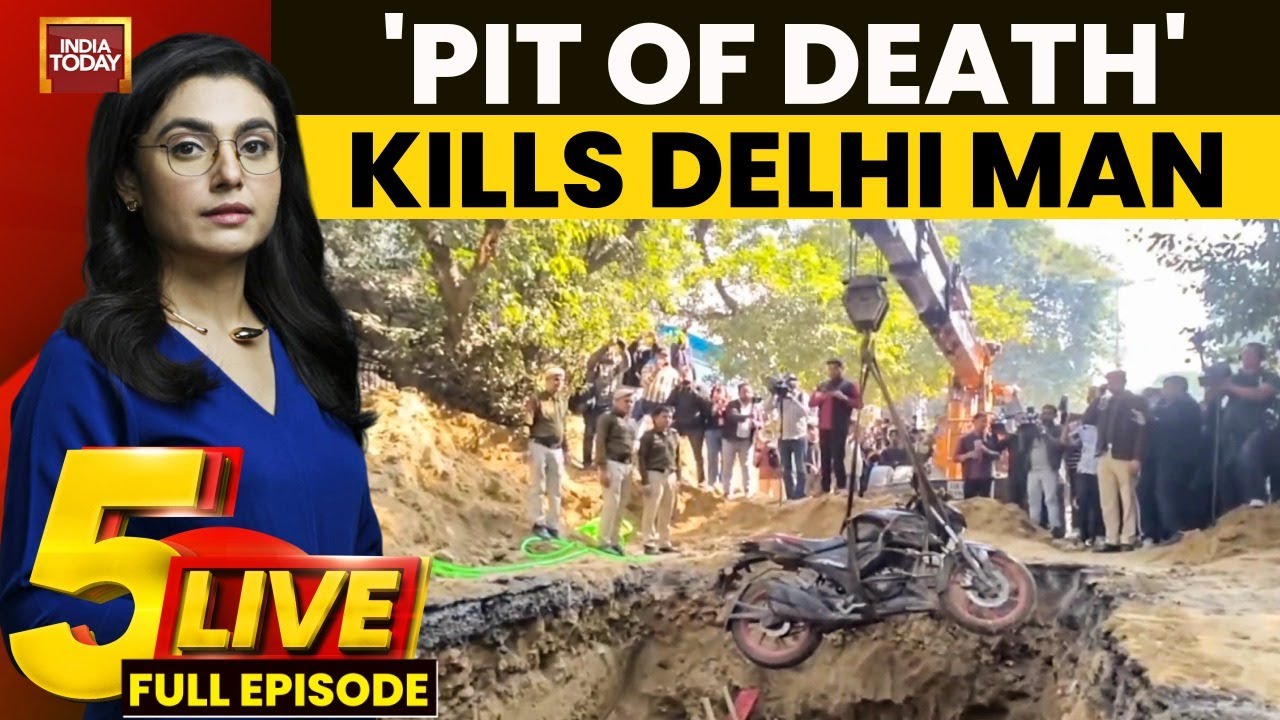 Delhi Accident | Noida Techie Death | Bird Flu | Air Pollution | 5Live With Sonal Mehrotra Kapoor