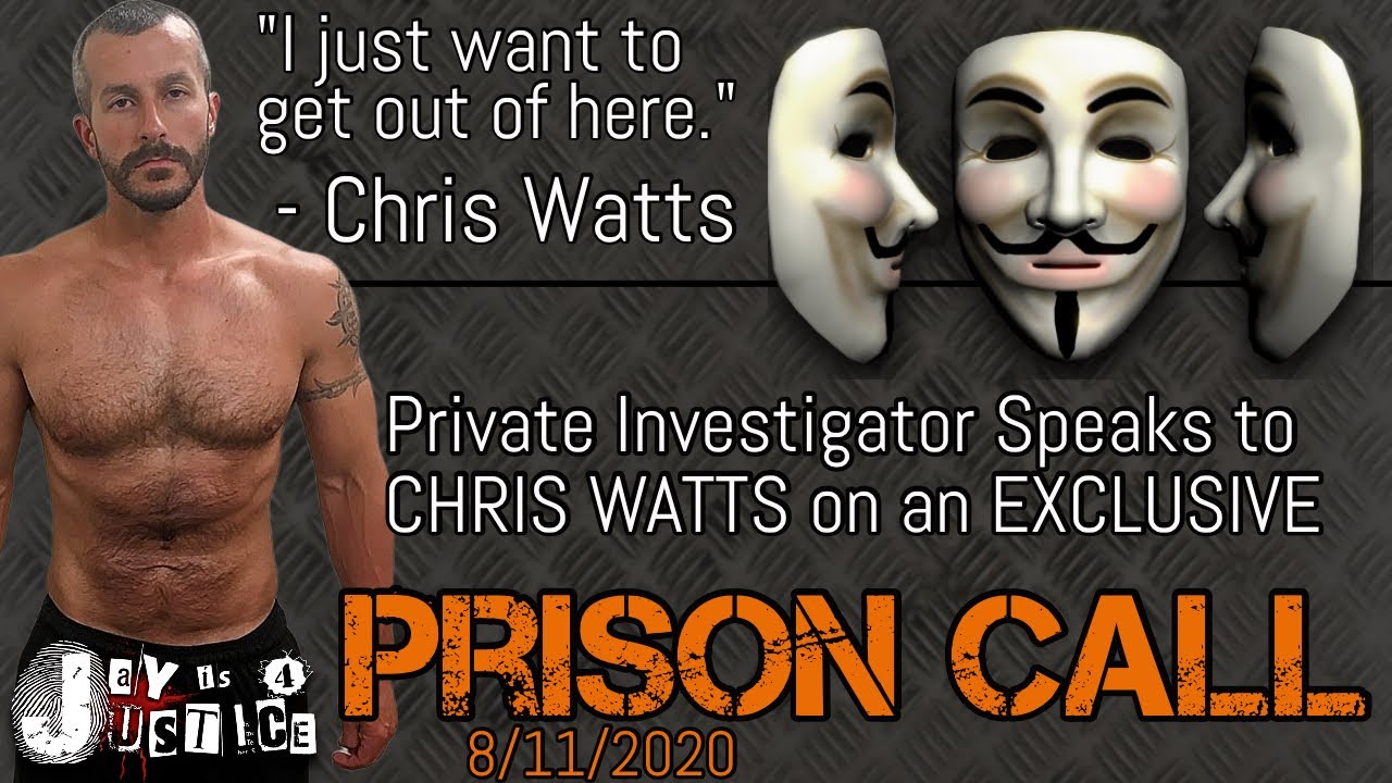 BONUS: Chris Watts |  New Prison Call | 8/11/2020  Jailhouse Phone Call with Chris Watts