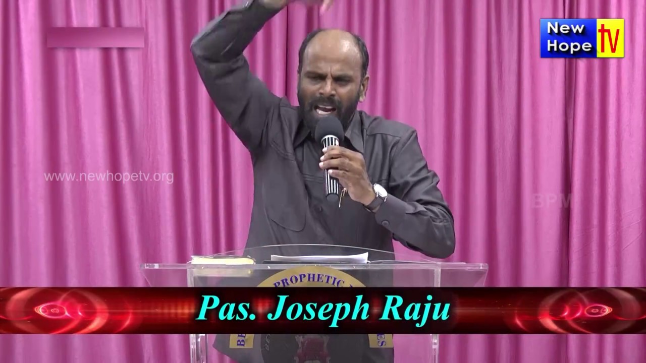 Obey God (Kannada) Message By Pr. Joseph Raju | New Hope TV