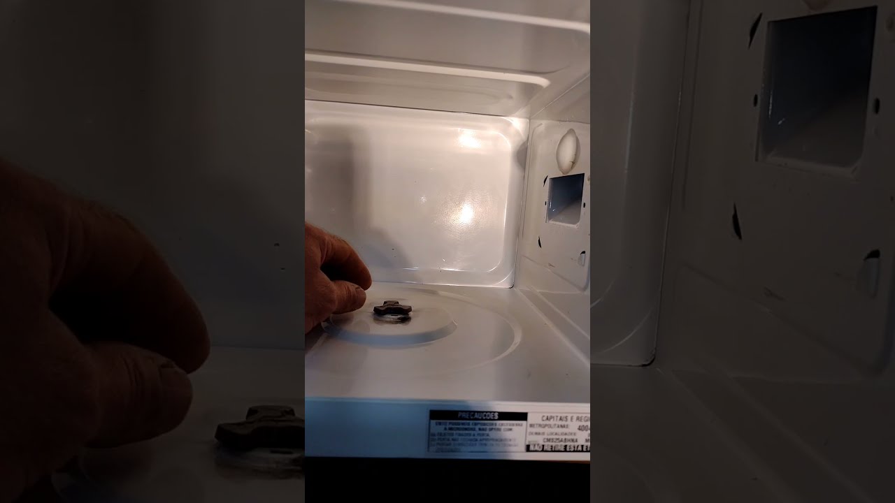 MICROONDAS n RODA PRATO conserto caseiro