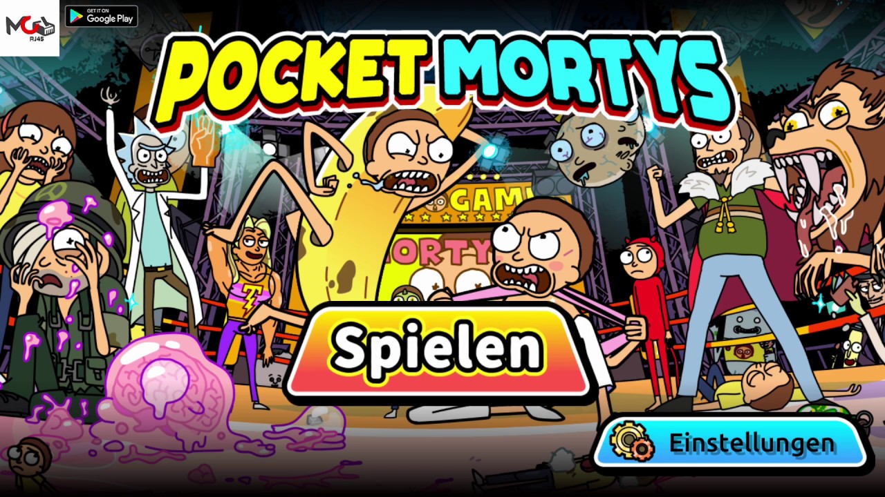 Rick And Morty Deutsch | Android | Google Play Store | Pocket Mortys German