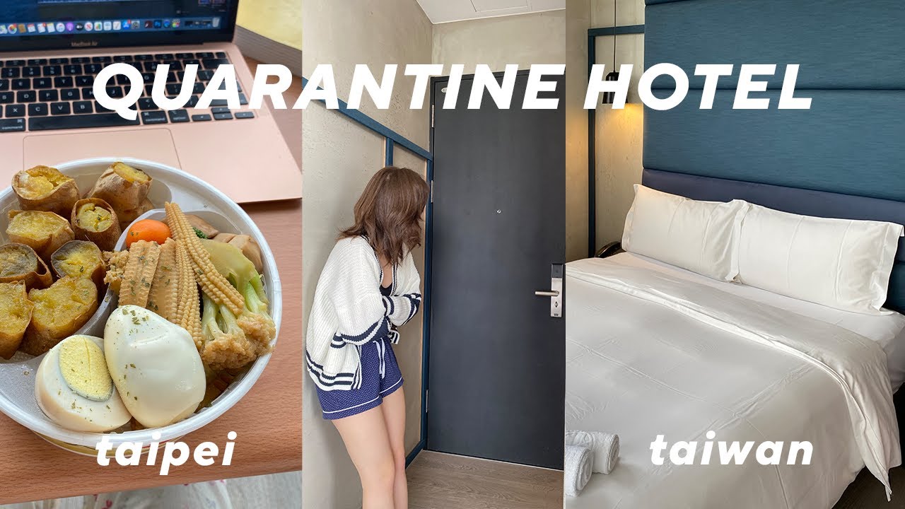 14-days in a QUARANTINE HOTEL vlog | Taipei, Taiwan