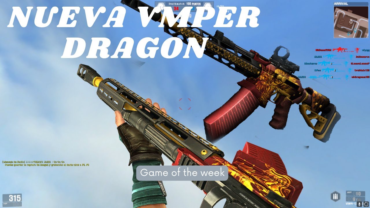 NUEVA VMPER  DRAGON EN WOLFTEAM LATINO