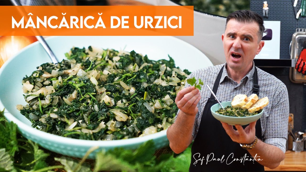 Dacă ai acest ingredient faci cele mai bune Urzici cu Usturoi și Ceapă la tigaie -Șef PaulConstantin