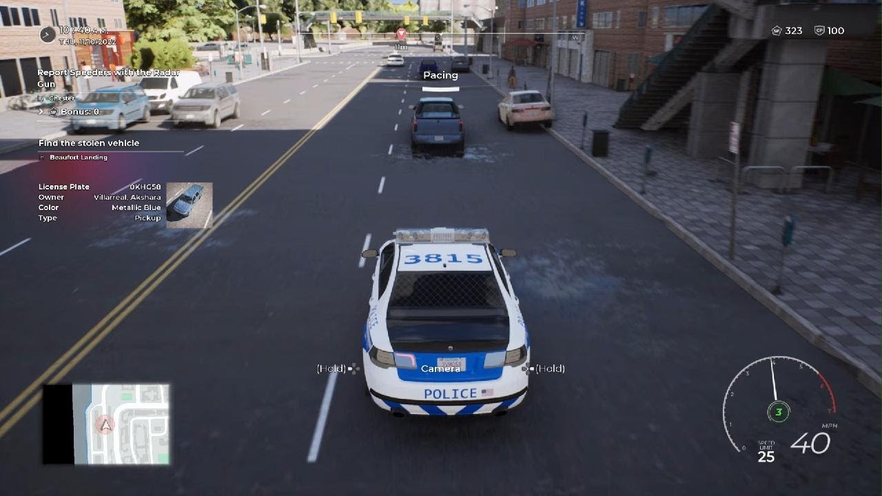 Hunting Down a Stolen Vehicle ( Police Simulator Patrol Officers)