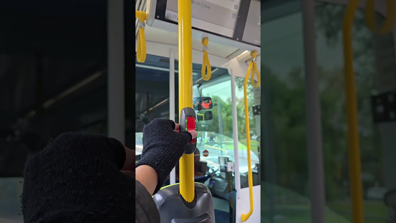 Pressing stop button on Yarra Trams C.30??