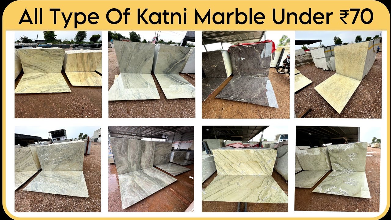 All Type Of Katni Marble Under ₹70 | Variety Of Katni Marble At Shree Ram Marble Kishangarh