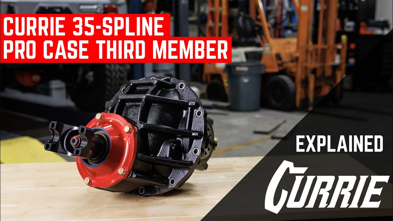 EVERYTHING YOU NEED TO KNOW ABOUT THE CURRIE 35 SPLINE PRO CASE THIRD MEMBER | EXPLAINED