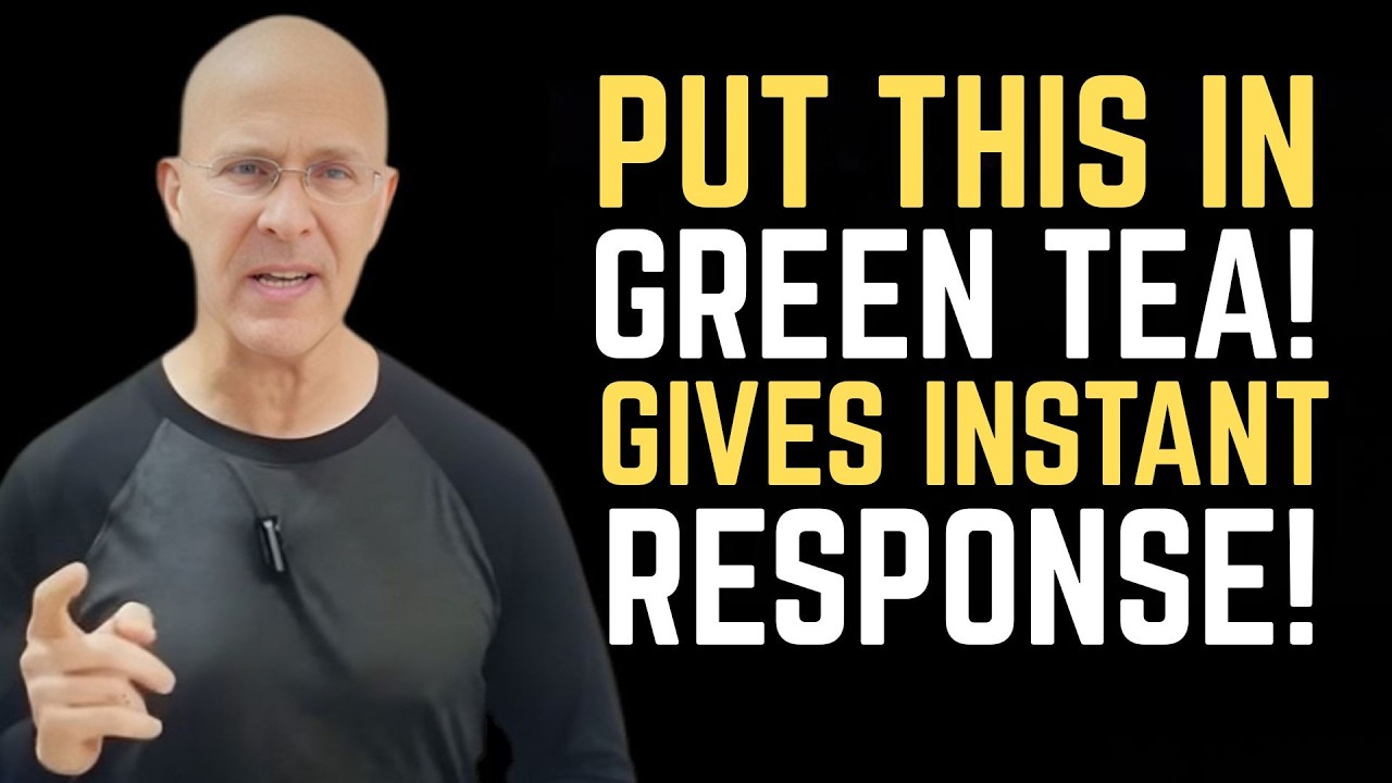 Urologist: Never Drink Green Tea Without This — The Blood Flow Difference Is Remarkable