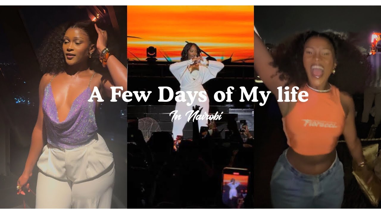 A FEW DAYS IN MY LIFE LIVING IN NAIROBI; Blankets and wine event / Seeing Tems / Inti and more